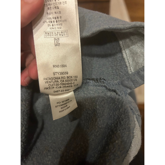 Women's Patagonia Live Simply Trailer Uprisal Crew Sweatshirt L
Shadow Blue - Picture 4 of 8
